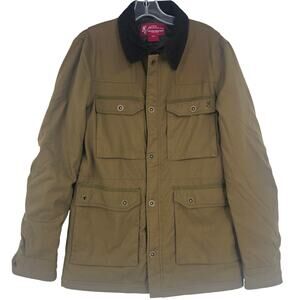 John Browning Heritage Collection Chore Field Jacket Olive Green Mens S 3660